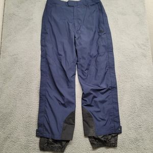 The‎ North Face Pants Mens XL Blue Zip Off Weatherproof Outdoors Ski Snow Logo
